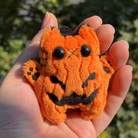 Image 4 of B-GRADE Pumpkin Kitty Plushies