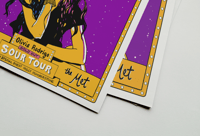 Image 3 of Limited Edition - Metallic Olivia Rodrigo Show Poster