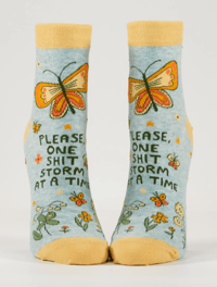Image 1 of Shit Storm Ankle Socks