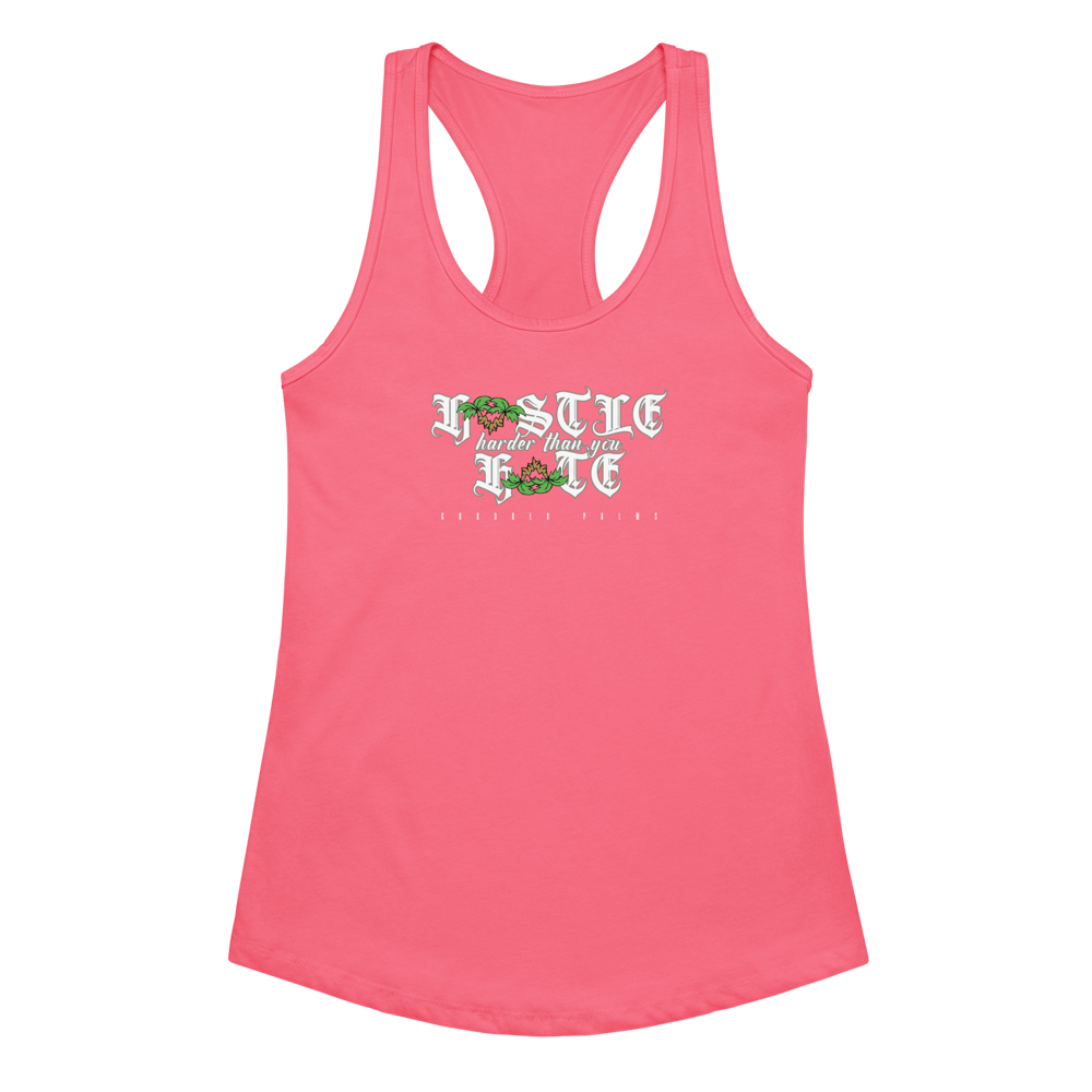 Image of Crooked Palms Hustle Harder than you Hate - Ladies Tank