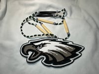 Image 1 of Beaded Eagle medallion