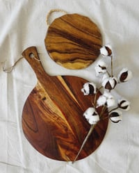 Image 2 of Rustin Wooden Serving Board Set