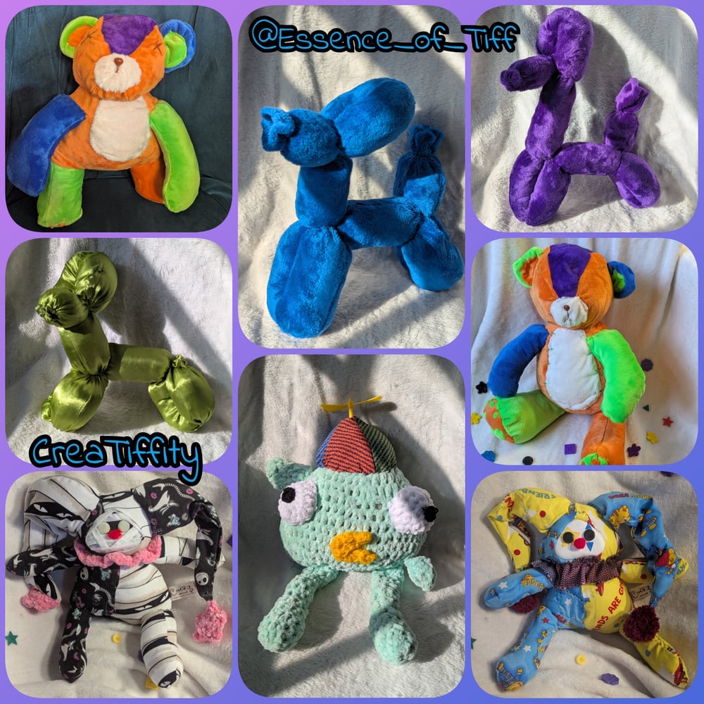Image of "The Misfits" Stuffed Animals
