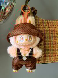 Image 2 of Vintage Fossil Multi Shoulder Bag w/Labubu 