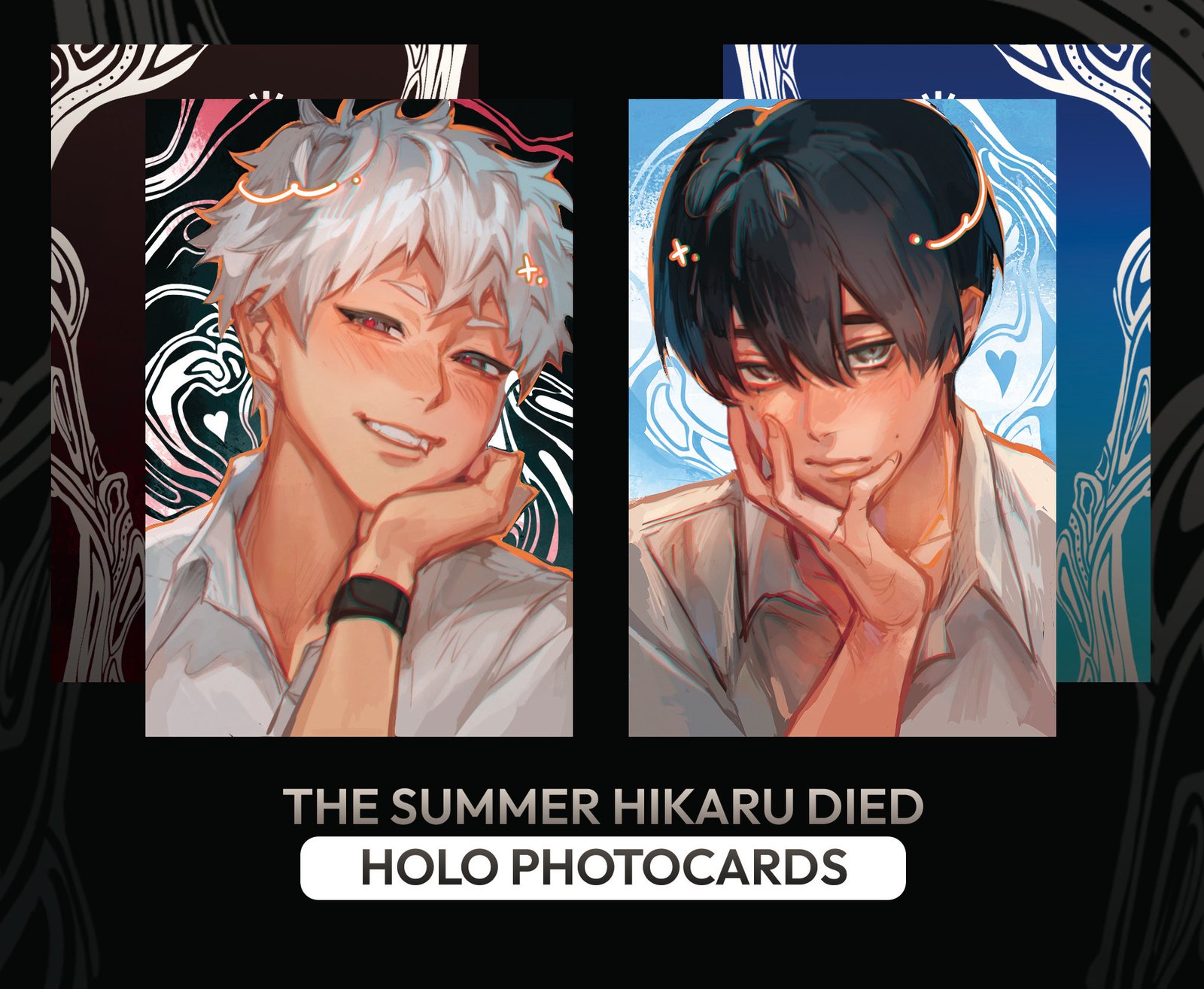 PREORDER] The Summer Hikaru Died Holographic Photocards | linvaniin