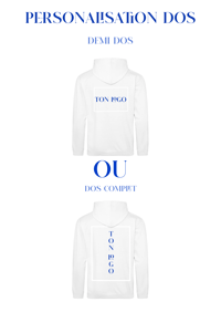 Image 3 of Sweat blanc à personnaliser