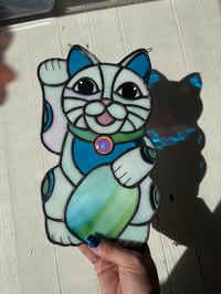 Image 4 of Lucky Cats - Black, Mauve, Ice Blue + Queen of Hearts