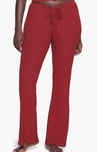 Image 1 of SKIMS- SOFT LOUNGE RIB PANTS- BRICK