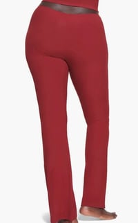 Image 2 of SKIMS- SOFT LOUNGE RIB PANTS- BRICK