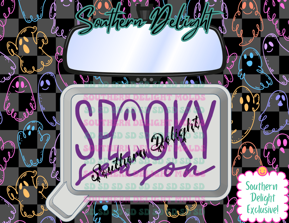 Image of Spooky season ghost mold