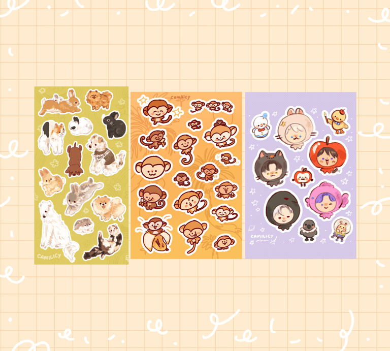 STICKERS SHEETS Image 4