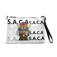 Image 2 of Vegan leather SACA logo purse