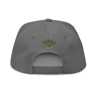Image 4 of CP Purple Palms Flat Bill Cap 