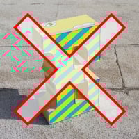 Image 1 of Painted Retired LA Signage 'E' (chartreuse)