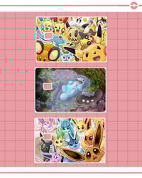 Pokemon Card Sticker Collection