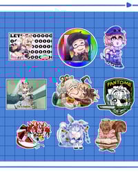 Vtuber Sticker Collection