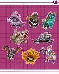 Kaiju Sticker Collection
