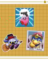 Kirby Sticker Collection