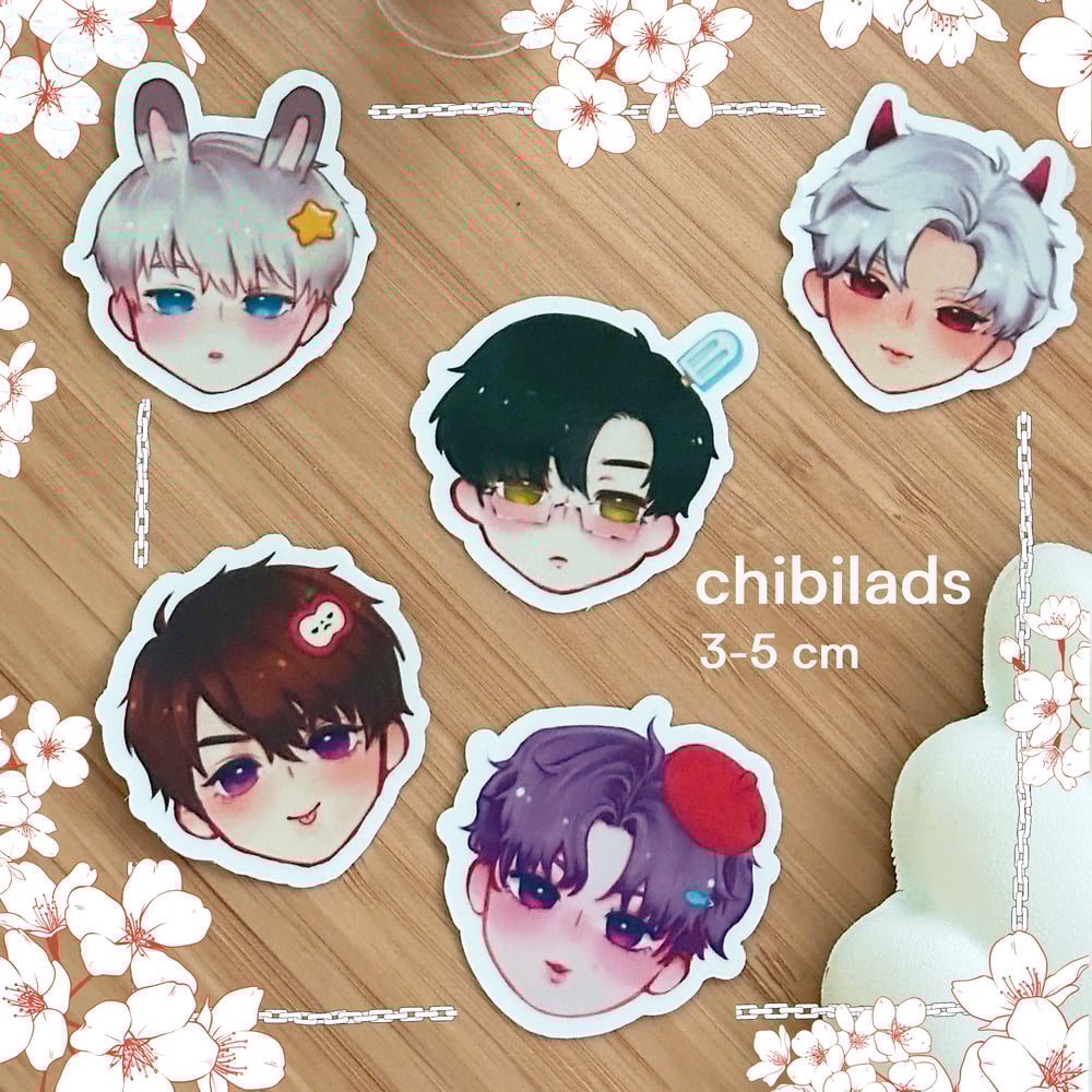 Image of ChibiLADS | Love & Deepspace - Stickers