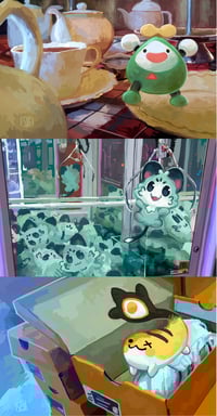 Image 5 of HoloEN Mascot Card Sticker Collection