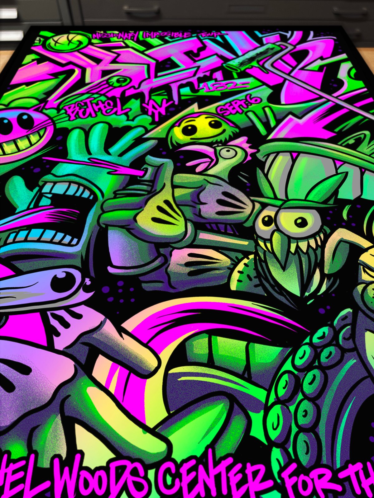 F4D Studios — Blink-182 Bethel Posters