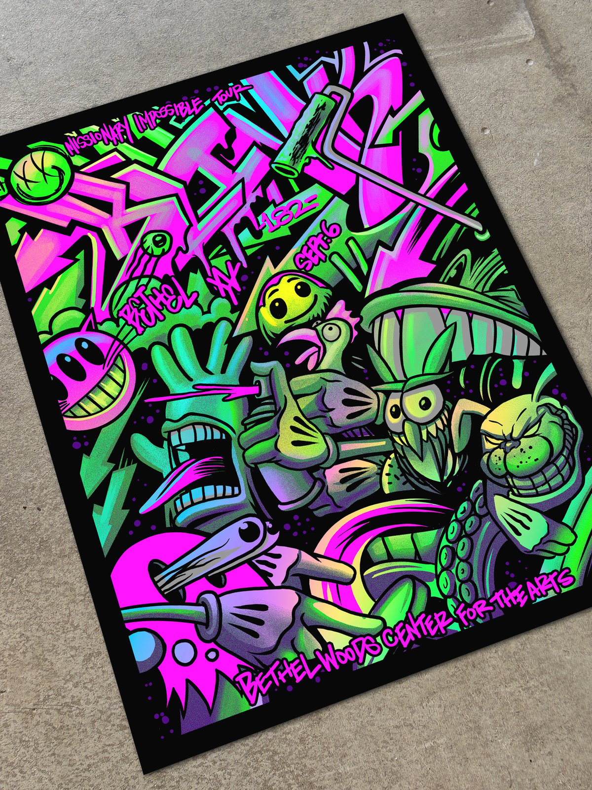 F4D Studios — Blink-182 Bethel Posters