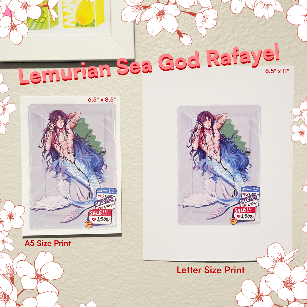 Image of Lemurian Sushi Rafayel Love & Deepspace -  Print 