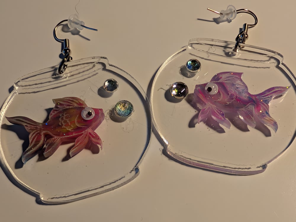 Aurora Fishbowl Earrings