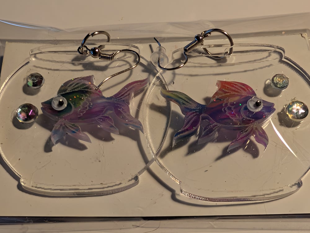 Aurora Fishbowl Earrings