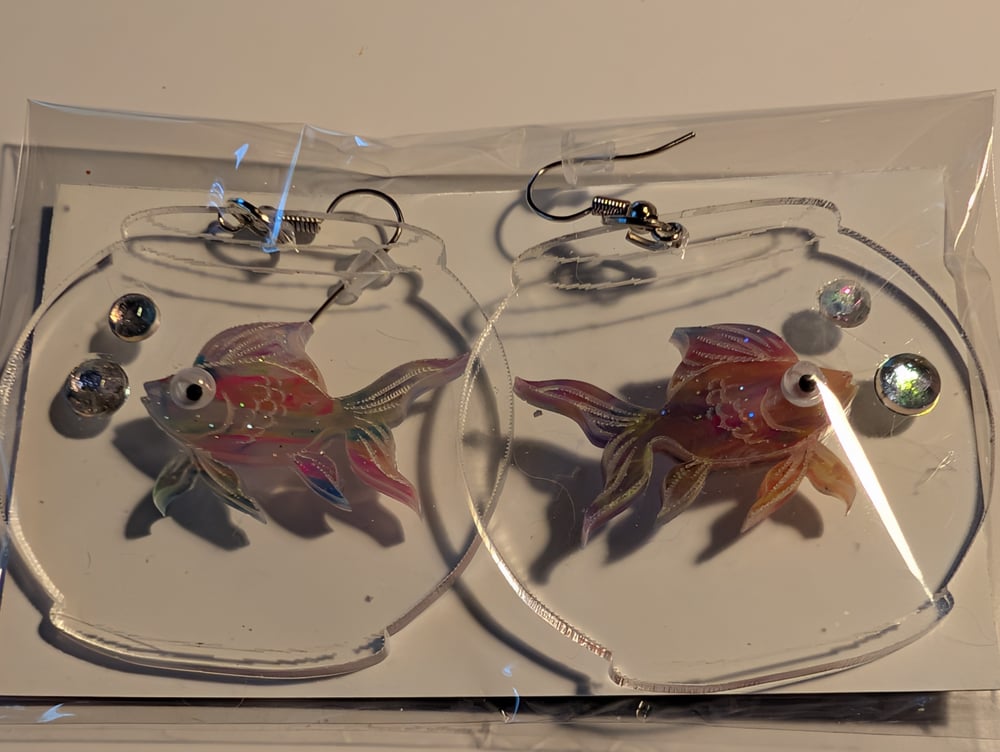 Aurora Fishbowl Earrings