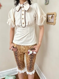 Image 4 of Three-dimensional tailored short-sleeve shirt