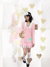 Image 9 of Three-color autumn/winter dress