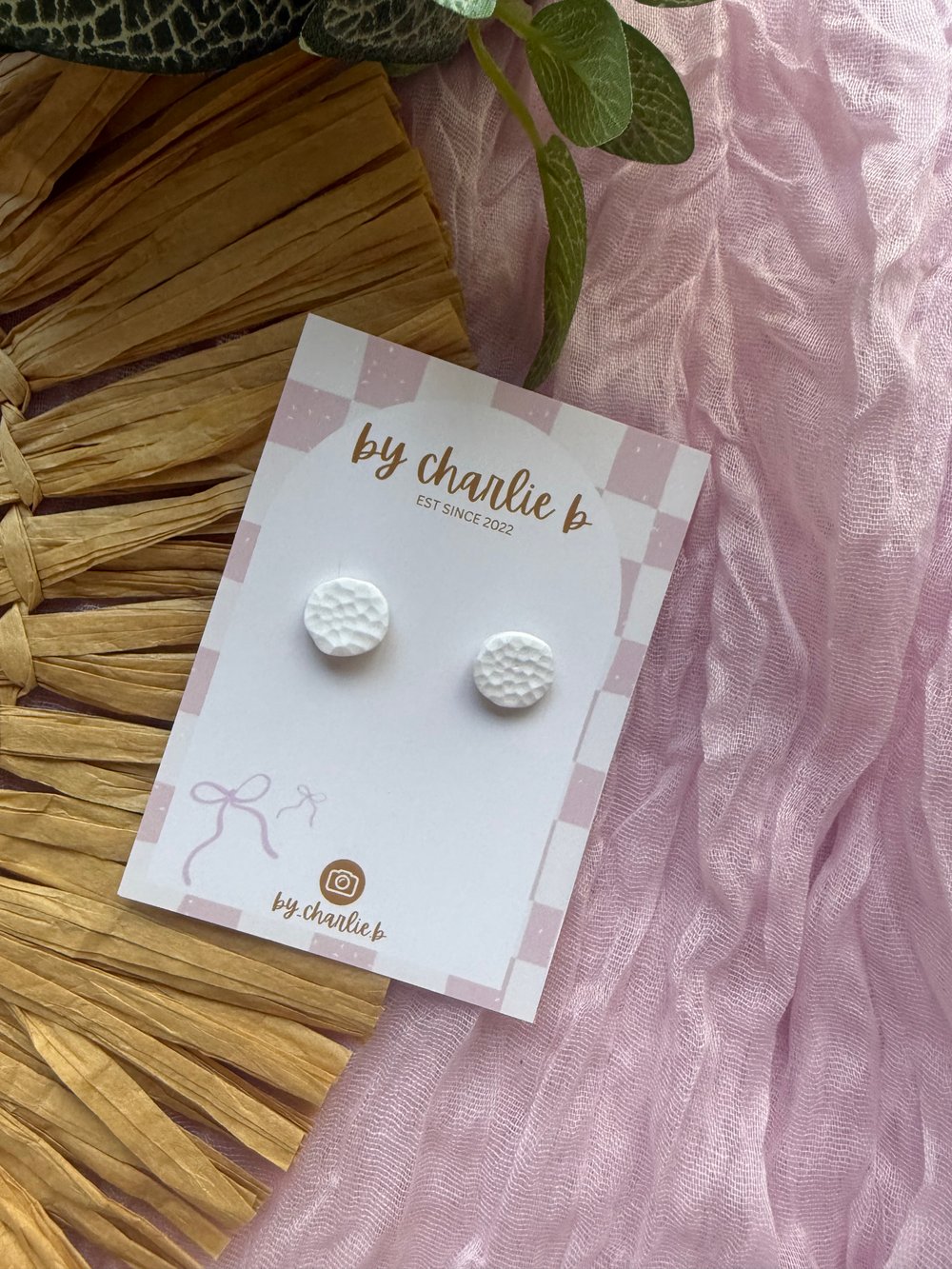 Image of white battered studs