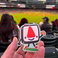 Image 3 of Boston Citgo Sign sticker - baseball version