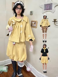 Image 1 of Heavywork pure cotton trench coat set