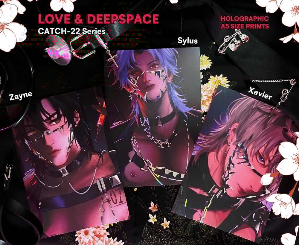 Image of Catch 22 | Love & Deepspace -  Holographic A5 Print 