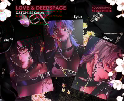 Image of Catch 22 | Love & Deepspace -  Holographic A5 Print 