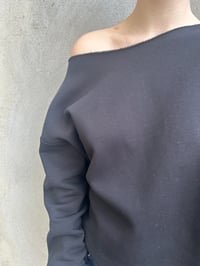 Image 1 of Balerina off shoulder sweatshirt 