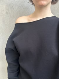 Image 4 of Balerina off shoulder sweatshirt