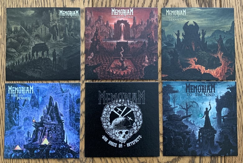 Image of Memoriam - BEER MATS X 6