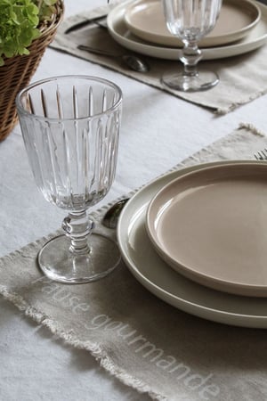 Image of Set de table en lin naturel 100% lin