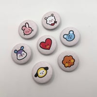 BTS bt21 Pin mini