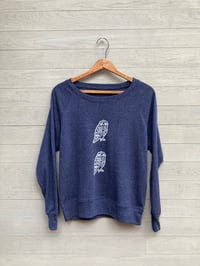 Image of Owls Pullover, Deep Navy
