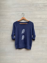 Image of Owls Pullover, Deep Navy