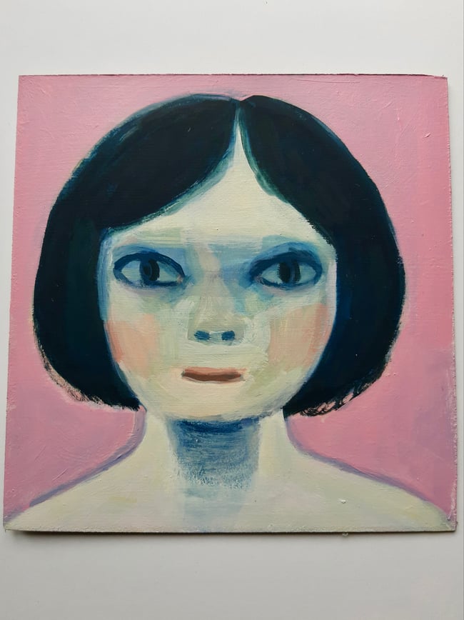 Sakura ~ Original painting on board