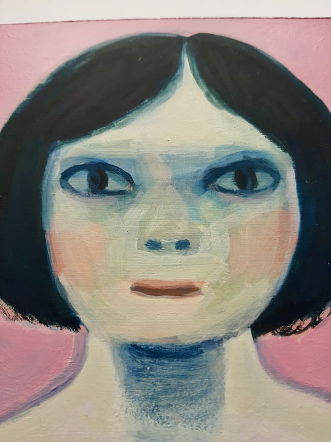 Sakura ~ Original painting on board