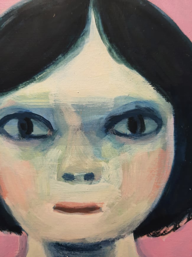 Sakura ~ Original painting on board