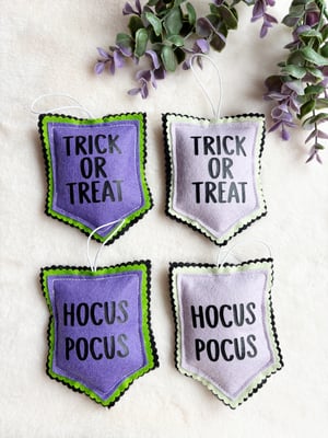 Image of Halloween pennants