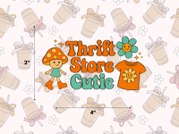 Thrift Store Sticker