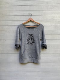 Image of Mama and Baby Raccoons Sweatshirt